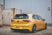 Maxton Design Middle diffuser rear extension black gloss - VW Golf 8