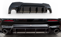 Maxton Design Diffuser rear extension V.1 black gloss -...
