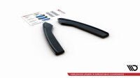 Maxton Design Heckansatz Flaps Diffusor schwarz Hochglanz - Audi S6 / A6 S-Line C7 FL