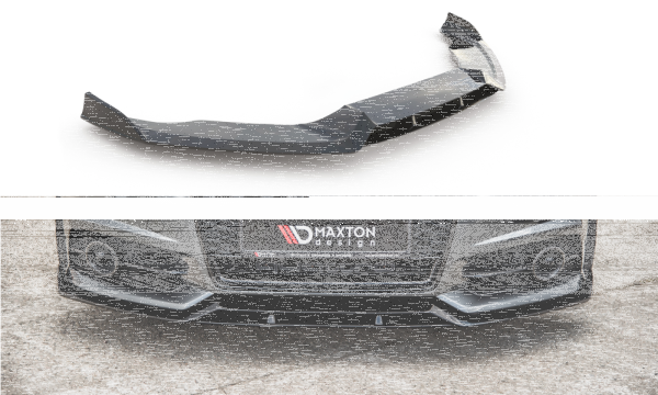 Maxton Design Front extension - Audi S6 / A6 S-Line C7 FL