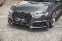 Maxton Design Front extension - Audi S6 / A6 S-Line C7 FL