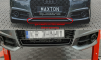 Maxton Design Frontansatz - Audi S6 / A6 S-Line C7 FL