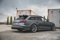 Maxton Design Seitenschweller Ansatz - Audi S6 / A6 S-Line C7 FL