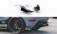 Maxton Design Rear extension Flaps diffuser - Ford Fiesta 7 ST Facelift