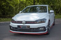 Maxton Design Front extension V.2 - VW Polo MK6 GTI