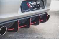 Maxton Design Racing Rear bumper V.1 black - VW Golf 7 GTI