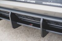 Maxton Design Racing Rear bumper V.1 black - VW Golf 7 GTI