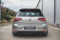 Maxton Design Robuste Racing Heckschürze V.1 schwarz - VW Golf 7 GTI