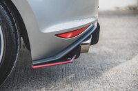 Maxton Design Robuste Racing Heckansatz Flaps Diffusor für L + R V.1 - VW Golf 7 GTI