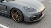 Maxton Design Front extension black gloss - Porsche...