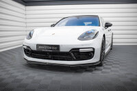 Maxton Design Front extension black gloss - Porsche...