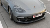 Maxton Design Front extension black gloss - Porsche Panamera GTS 971