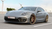 Maxton Design Front extension black gloss - Porsche Panamera GTS 971