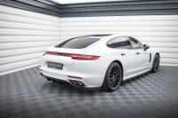 Maxton Design Diffuser rear extension black gloss - Porsche Panamera GTS 971