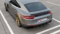 Maxton Design Diffuser rear extension black gloss - Porsche Panamera GTS 971