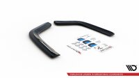 Maxton Design Heckansatz Flaps Diffusor schwarz Hochglanz - Porsche Panamera GTS 971