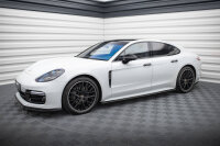 Maxton Design Side skirts extension extension black gloss - Porsche Panamera GTS 971