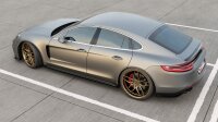 Maxton Design Side skirts extension extension black gloss - Porsche Panamera GTS 971