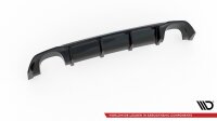 Maxton Design Diffuser rear extension black gloss - Seat Leon III Cupra