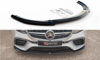 Maxton Design Front extension V.1 black gloss - Mercedes...