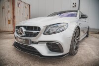 Maxton Design Front extension V.1 black gloss - Mercedes E63 AMG Estate/Limosine S213/W213