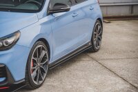 Maxton Design Robuste Racing Seitenschweller Ansatz - Hyundai i30 N MK3 / MK3 FL Hatchback / Fastback