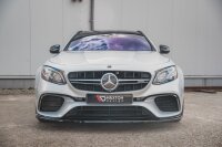 Maxton Design Front extension V.2 black gloss - Mercedes E63 AMG Estate/Limosine S213/W213