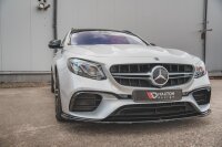 Maxton Design Front extension V.2 black gloss - Mercedes E63 AMG Estate/Limosine S213/W213