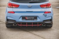 Maxton Design Robuste Racing Heckansatz Flaps Diffusor - Hyundai i30 N MK3 Hatchback