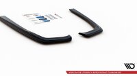 Maxton Design Heckansatz Flaps Diffusor schwarz Hochglanz - Mercedes E63 AMG Kombi/Limosine S213/W213