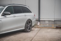 Maxton Design Rear extension Flaps diffuser black gloss - Mercedes E63 AMG Estate/Limosine S213/W213