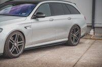 Maxton Design Side skirts extension extension black gloss - Mercedes E63 AMG Estate/Limosine S213/W213