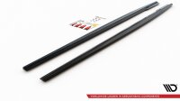 Maxton Design Side skirts extension extension black gloss - Mercedes E63 AMG Estate/Limosine S213/W213