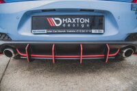 Maxton Design Racing Rear bumper V.2 - Hyundai i30 N MK3 Hatchback