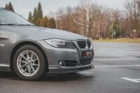 Maxton Design Front extension V.2 black gloss - BMW 3 Series E90/E91 Facelift