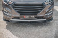 Maxton Design Front extension black gloss - Hyundai Tucson MK3