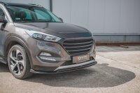 Maxton Design Front extension black gloss - Hyundai Tucson MK3