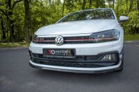 Maxton Design Frontansatz V.3 schwarz Hochglanz - VW Polo...