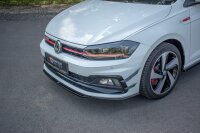 Maxton Design Front extension V.4 black gloss - VW Polo GTI MK6