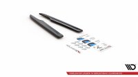 Maxton Design Heckansatz Flaps Diffusor V.2 schwarz Hochglanz - Skoda Octavia RS MK3/MK3 FL Hatchback/Kombi