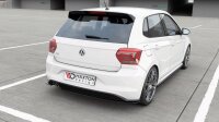 Maxton Design Heckansatz Flaps Diffusor V.2 schwarz Hochglanz - VW Polo GTI MK6