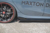 Maxton Design Side skirts extension extension V.3 black gloss - BMW 1 Series F40 M-Package/ M135i