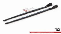 Maxton Design Side skirts extension extension V.3 black gloss - BMW 1 Series F40 M-Package/ M135i