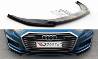 Maxton Design Frontansatz V.1 schwarz Hochglanz - Audi A6...