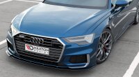 Maxton Design Frontansatz V.2 schwarz Hochglanz - Audi A6 S-Line / S6 C8