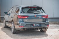 Maxton Design Diffuser rear extension V.2 - Seat Leon Cupra ST MK3 FL