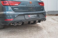 Maxton Design Diffuser rear extension V.3 - Seat Leon Cupra ST MK3 FL