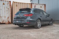 Maxton Design Diffuser rear extension V.3 - Seat Leon Cupra ST MK3 FL