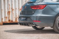 Maxton Design Diffuser rear extension V.3 - Seat Leon Cupra ST MK3 FL