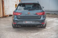 Maxton Design Diffusor Heckansatz V.3 - Seat Leon Cupra...